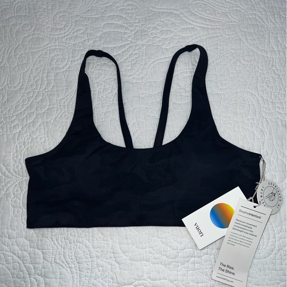 VUORI YOSEMIRE BRA BLACK CAMO BRA NWT VARIOUS SIZE - Picture 7 of 8